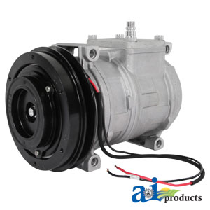 A-RE46657 Compressor, New, Denso Style w/ Clutch