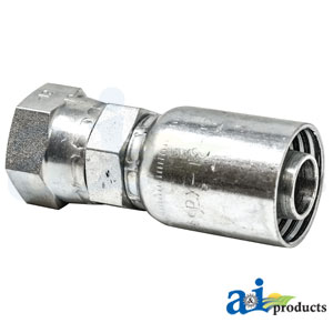 A-F-BSPX-12-12 (HC-F-BSPX) Female BSP Parallel Pipe - Swivel - Straight