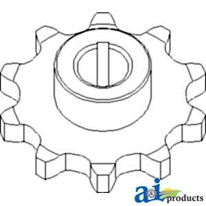 A-H228385 Sprocket, Clean Grain Elevator, Heavy Duty