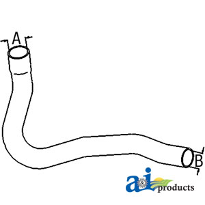 A-R130571 Upper Radiator Hose