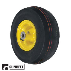 A-B1SB8551 CASTER-SMOOTH,11X4X5, YELLOW