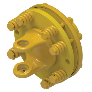 A-560-8606 Friction Clutch, BP6 / W220 Series, 1 3/8" X 6 Spline W/ Double Clamp, 11, 063 in/lb.