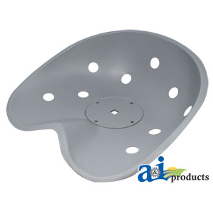 A-8N400 Pan Seat, Steel, Non Flip Back