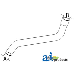 A-1002776C2 Radiator Hose, Upper