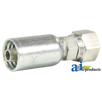 A-F-BSPX-06-06 (HC-F-BSPX) Female BSP Parallel Pipe - Swivel - Straight