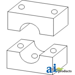 A-AH17997 Block Assembly, Shoe Crank