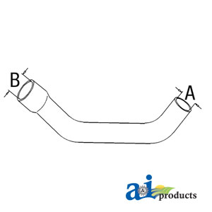 A-401426R1 Radiator Hose, Lower