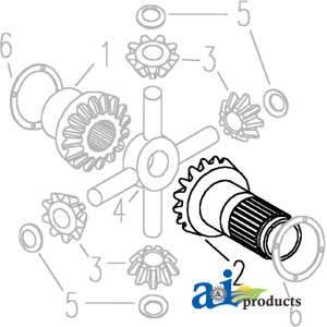 A-C5NN4239A Gear, Differential Side