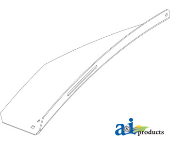 A-H222456 Vane, Straw Chopper, No. 3 & 6 (RH)