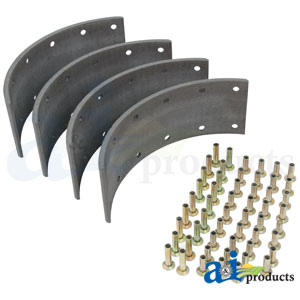 A-K262704 Brake Lining w/Rivets