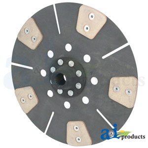 A-YZ90755 PTO Disc: 12.125": 5-button, rigid