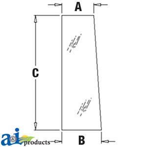 A-T164706 Glass, Rear, Side (RH)