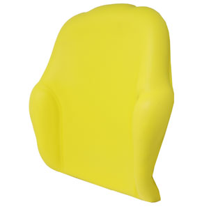 A-AL117331 Seat Back Cushion, Yellow, Vinyl