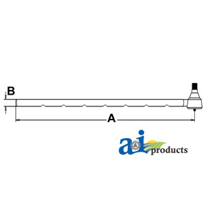 A-C5NN3278A Tie Rod, Outer, Long (LH)