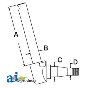 A-1693305M93 Spindle (RH)