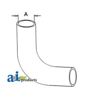 A-AJR4174 Hose, Water Pump Inlet