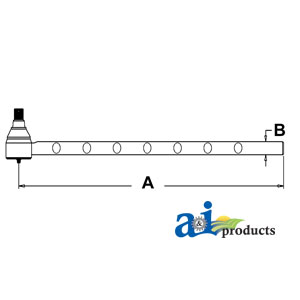 A-C5NN3281C Tie Rod, Outer (LH)