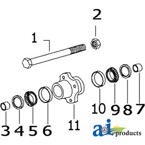 A-80A350 Hub Assembly