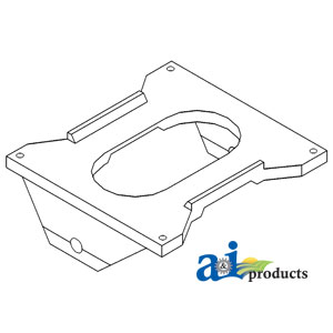 A-AR69836 Pivot Plate w/ Caps & Bolts