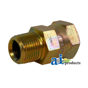 A-43D38 Straight Female NPT Swivel X Male NPT Adapter