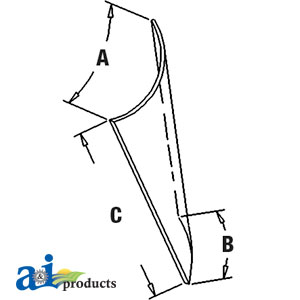 A-R93147 Glass, Lower (RH)