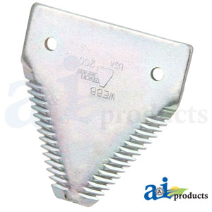 A-232-241 chrome 11ga big tooth