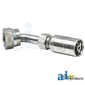 A-FFX45-04-06 (HC-FFX45) Female Seal Lok - Swivel - 45° Elbow