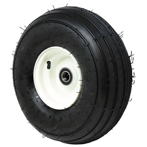 A-GTS15X6OF Tire & Rim Assembly; 15" X 6.00"-6, 6 Ply, Ribbed Tire