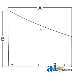 A-L62594 Glass, Door, Service (SGB)