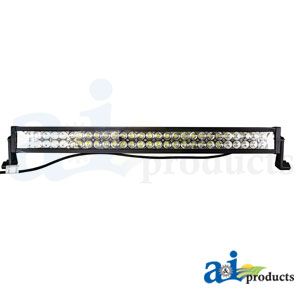 A-LTB332E Work Lamp, Straight Double Row Light Bar, E-Series LED, Combo Flood / Spot, 32