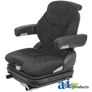 A-MSG75GGRC-ASSY Grammer Seat Assembly, CHARCOAL MATRIX CLOTH