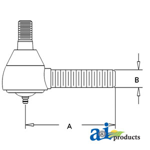A-AR85945 Tie Rod, Short Inner
