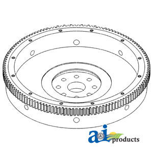 A-672215C91 Flywheel w/ 326759R1 Ring Gear