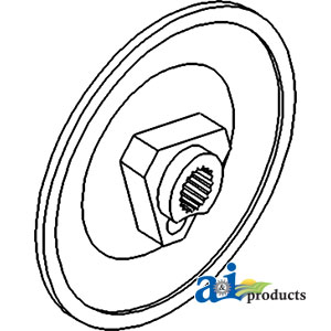 A-H94124 Cleaning Fan Fixed Sheave
