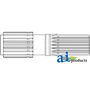 A-ZP0769126312 Shaft, Sun Gear
