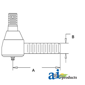 A-G45369 Tie Rod End (LH)