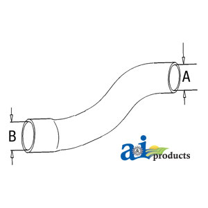 A-L32456 Radiator Hose, Upper