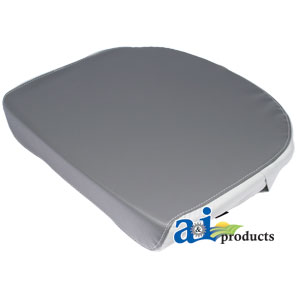 A-513351M91-S9 Canvas Base Seat Cushion, Strap-On, GRY