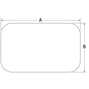 A-T242805 Glass, Rear Window
