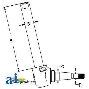 A-897231M94 SPINDLE (LH)