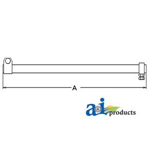 A-886801M91 Center Tube (RH)