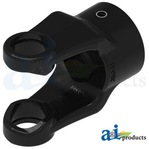 A-800-3523 Round Bore Implement Yoke (w/ Keyway & Set Screw)