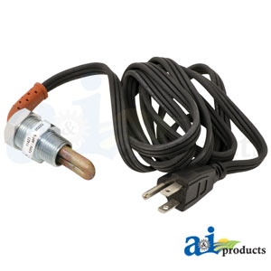 A-5B357 Heater, Engine Block Frost Plug w/ 1/2" NPT