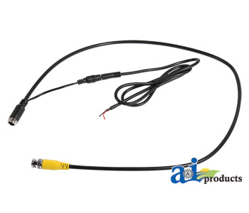 A-CBL300 CabCAM Cable, Wired CabCAM Camera To CASE IH AFS PRO Or NEW HOLLAND INTELLIVIEW Monitors With Video