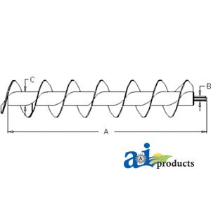 A-AH226067 Auger, Unloading, Horizontal