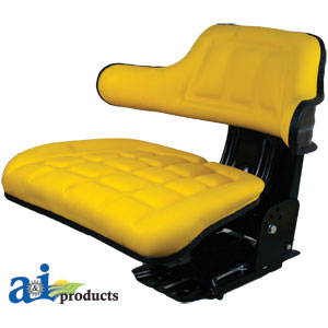 A-WF222YL Flip-Up Seat, Wrap Around Back, YLW