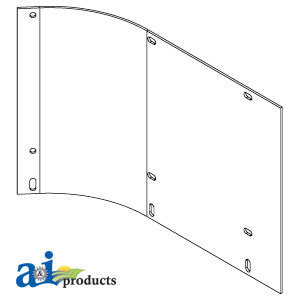 A-1319940C1 Cover, Grain Elevator Head, Inclined, Rear