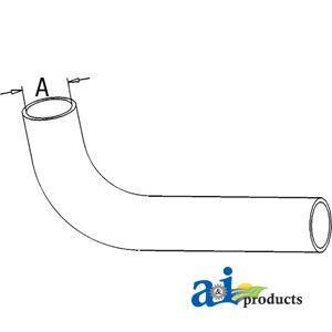 A-704287R2 Radiator Hose, Lower