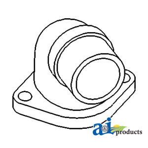 A-102581A Extension, Exhaust Manifold