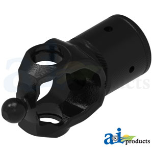 A-850-1422 Round Bore Implement Yoke (w/ Keyway & Pinhole)